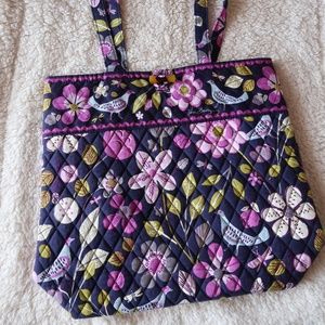 Vera Bradley Tote in Floral Nightingale